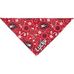 Frisco Paisley Printed Personalized Dog & Cat Bandana -Pawfect Care 254247 PT3. AC SS1800 V1618510643