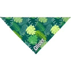 Frisco Tropical Palms Personalized Dog & Cat Bandana -Pawfect Care 254259 PT2. AC SS1800 V1696443248