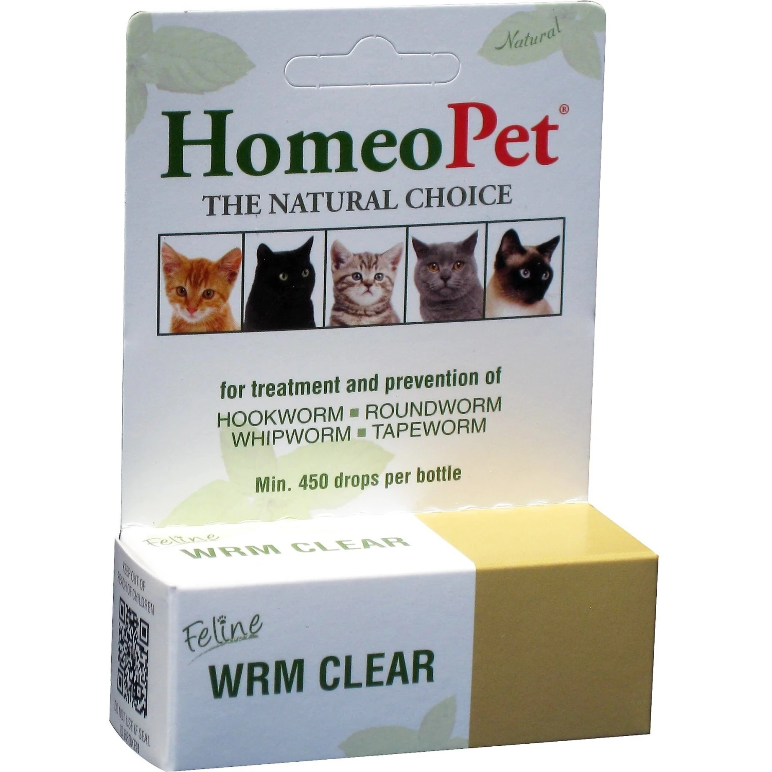 HomeoPet Feline Skin & Itch Cat Supplement & HomeoPet WRM Clear Dewormer For Hookworms, Roundworms, Tapeworms & Whipworms For Cats 5 HomeoPet Feline Skin & Itch Cat Supplement & HomeoPet WRM Clear Dewormer For Hookworms, Roundworms, Tapeworms & Whipworms For Cats - Image 3