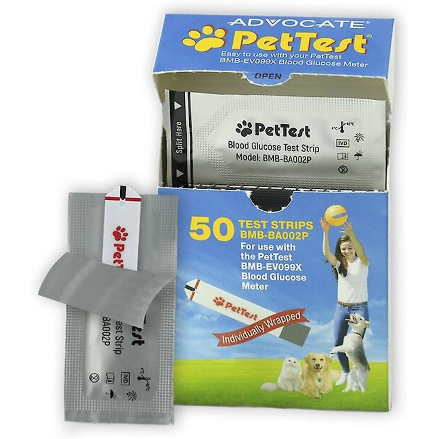 PetTest Advocate Blood Glucose Monitoring System For Dogs & Cats & PetTest Advocate Blood Glucose Test Strips For Dogs & Cats 6 PetTest Advocate Blood Glucose Monitoring System For Dogs & Cats & PetTest Advocate Blood Glucose Test Strips For Dogs & Cats - Image 4