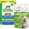 Tomlyn Laxatone Chicken Flavored Soft Chews Hairball Control Supplement For Cats & Greenies Feline SmartBites Healthy Indoor Natural Tuna Flavor Soft & Crunchy Adult Cat Treats -Pawfect Care 255897 MAIN. AC SS1800 V1648477033