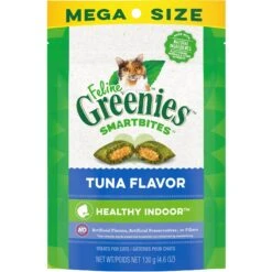 Tomlyn Laxatone Chicken Flavored Soft Chews Hairball Control Supplement For Cats & Greenies Feline SmartBites Healthy Indoor Natural Tuna Flavor Soft & Crunchy Adult Cat Treats -Pawfect Care 255897 PT3. AC SS1800 V1648075081