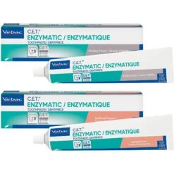 Virbac C.E.T. Enzymatic Poultry Flavor Dog & Cat Toothpaste & Virbac C.E.T. Enzymatic Seafood Flavor Dog & Cat Toothpaste