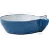 Frisco Fish Shaped Non-skid Ceramic Cat Bowl