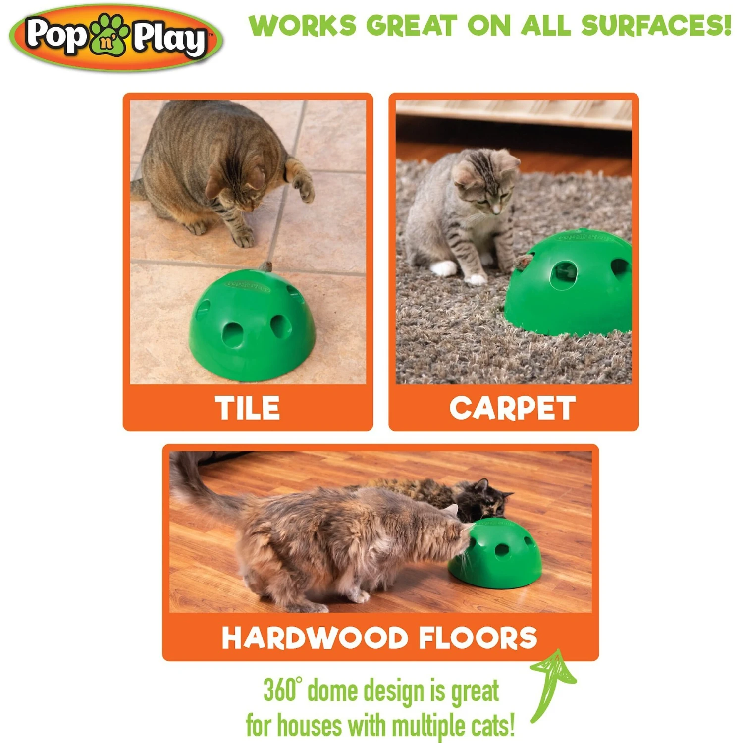 Allstar Innovations Pop N' Play Basic Cat Toy 6 Allstar Innovations Pop N' Play Basic Cat Toy - Image 4