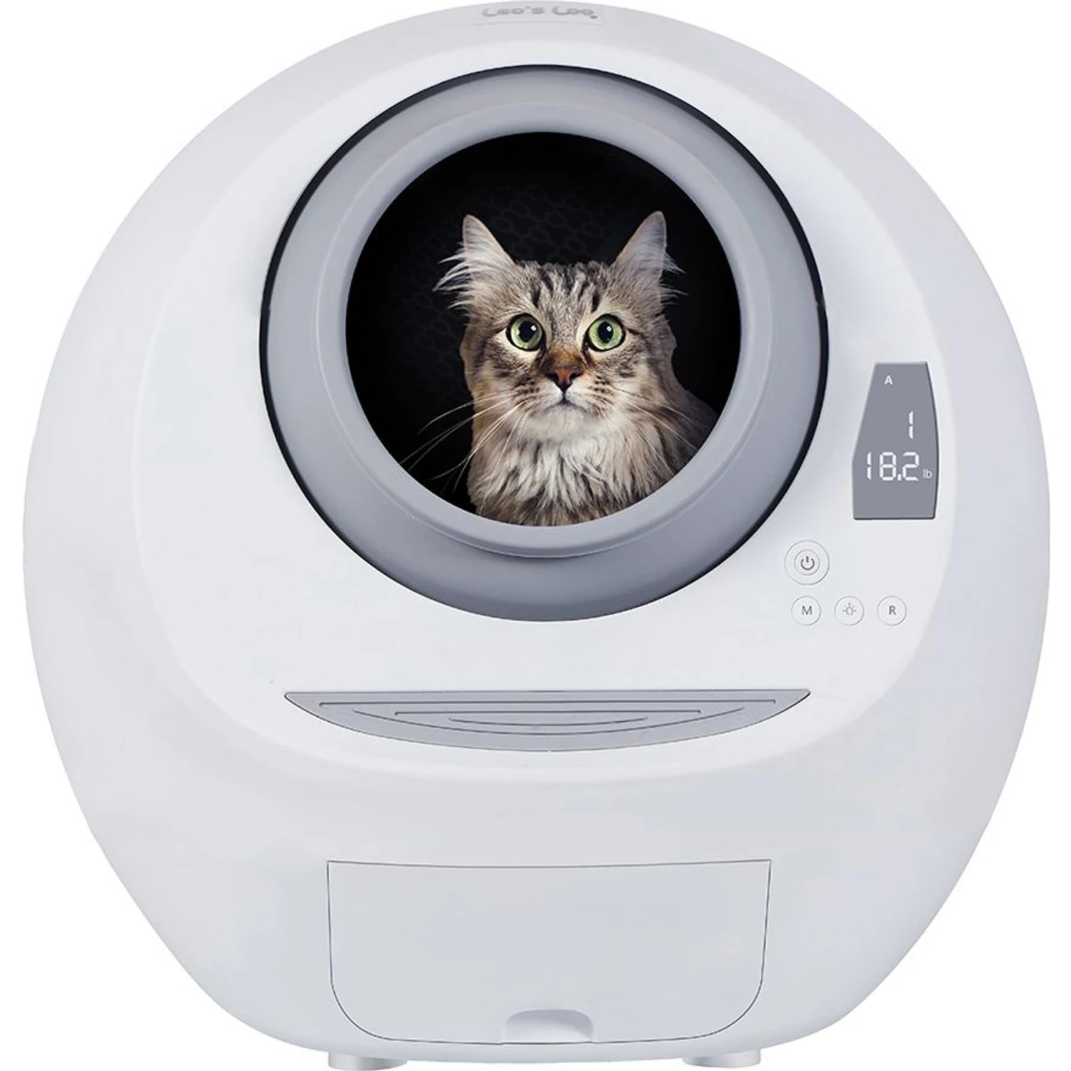 Casa Leo Leo's Loo Covered Automatic Self-Cleaning Cat Litter Box 3 Casa Leo Leo's Loo Covered Automatic Self-Cleaning Cat Litter Box