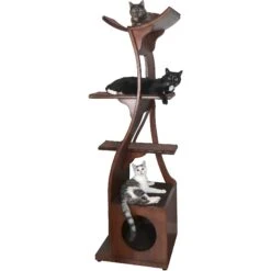 The Refined Feline Lotus 69-in Cat Tree -Pawfect Care 258373 PT2. AC SS1800 V1603419448