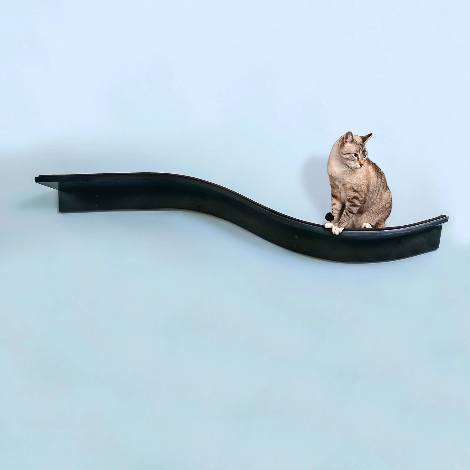 The Refined Feline Lotus Branch Wall Mounted Cat Wall Shelf 3 The Refined Feline Lotus Branch Wall Mounted Cat Wall Shelf
