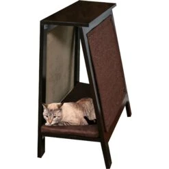 The Refined Feline A-Frame Covered Cat Bed -Pawfect Care 258404 PT2. AC SS1800 V1603403795