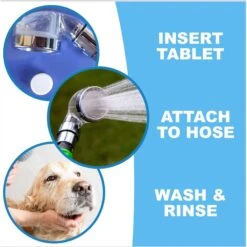 GROOM Bathing Tablets Bathe Your Dog In 5 Minutes! Pet Shampoo & Conditioner -Pawfect Care 258729 PT7. AC SS1800 V1693319998