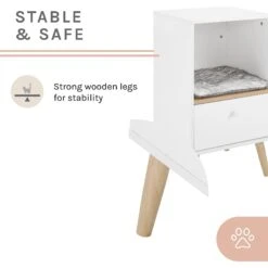 Sam's Pets Becky 28-in Single Rest Cat Tree -Pawfect Care 261884 PT5. AC SS1800 V1635017784