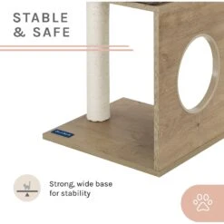 Sam's Pets Sheree 17-in Cat Tree -Pawfect Care 261889 PT5. AC SS1800 V1635094965