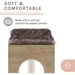 Sam's Pets Sheree 17-in Cat Tree -Pawfect Care 261889 PT6. AC SS1800 V1635094953