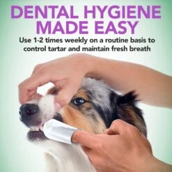 Vet's Best Dental Care Finger Wipes Dog & Cat Dental Wipes -Pawfect Care 263477 PT4. AC SS1800 V1657656519