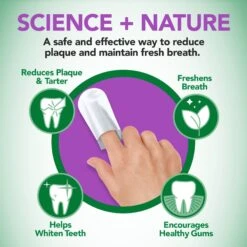 Vet's Best Dental Care Finger Wipes Dog & Cat Dental Wipes -Pawfect Care 263477 PT6. AC SS1800 V1657656519