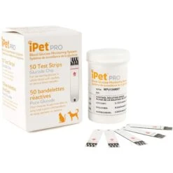 IPet PRO Blood Glucose Monitoring & Blood Glucose Test Strips For Dogs & Cats