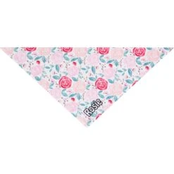 Frisco Watercolor Roses Personalized Dog & Cat Bandana -Pawfect Care 267531 PT2. AC SS1800 V1632688395