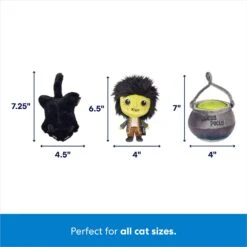 Disney Halloween Hocus Pocus Plush Cat Toy With Catnip -Pawfect Care 267874 PT1. AC SS1800 V1689877633