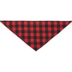 Red Buffalo Plaid Dog & Cat Bandana -Pawfect Care 267899 PT4. AC SS1800 V1637674624