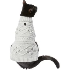 Frisco Boho Bobble-Knit Dog & Cat Sweater -Pawfect Care 268081 PT2. AC SS1800 V1628797629