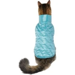 Frisco Lightweight Packable Insulated Dog & Cat Quilted Puffer Coat, Ocean Teal -Pawfect Care 268280 PT2. AC SS1800 V1628778981