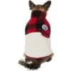 Frisco Mediumweight Red Plaid Insulated Dog & Cat Sherpa Coat -Pawfect Care 268320 MAIN. AC SS1800 V1628779371