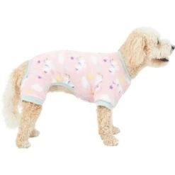 Frisco Dog & Cat Cozy Plush Fleece PJs, Unicorns -Pawfect Care 268469 PT2. AC SS1800 V1637685706