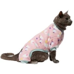 Frisco Dog & Cat Cozy Plush Fleece PJs, Unicorns -Pawfect Care 268469 PT3. AC SS1800 V1637720561