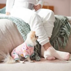 Frisco Dog & Cat Cozy Plush Fleece PJs, Unicorns -Pawfect Care 268469 PT5. AC SS1800 V1637645857