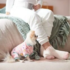 Frisco Dog & Cat Cozy Plush Fleece PJs, Unicorns -Pawfect Care 268469 PT8. AC SS1800 V1629836502