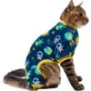 Frisco Dog & Cat Cozy Plush Fleece PJs, Outer Space -Pawfect Care 268477 MAIN. AC SS1800 V1637680055