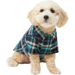 Frisco Multi-Plaid Dog & Cat Flannel Shirt -Pawfect Care 268588 PT2. AC SS1800 V1637651794
