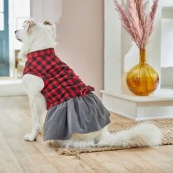 Frisco Flannel Dog & Cat Dress -Pawfect Care 268645 PT5. AC SS1800 V1637720226