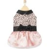 Frisco Pink Cheetah Dog & Cat Dress -Pawfect Care 268661 MAIN. AC SS1800 V1637719945