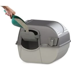 Omega Paw Easy Fill Roll 'n Clean Cat Litter Box -Pawfect Care 275976 PT3. AC SS1800 V1613173613