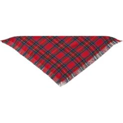 Frisco Red/Green Plaid Dog & Cat Flannel Bandana -Pawfect Care 276201 PT4. AC SS1800 V1637656657