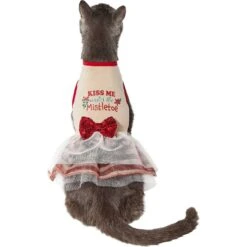 Frisco Kiss Me Under The Mistletoe Dog & Cat Dress -Pawfect Care 276335 PT2. AC SS1800 V1637656899