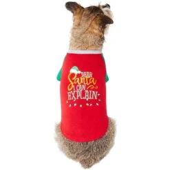 Frisco Santa I Can Explain Dog & Cat T-shirt -Pawfect Care 276496 PT3. AC SS1800 V1637667764