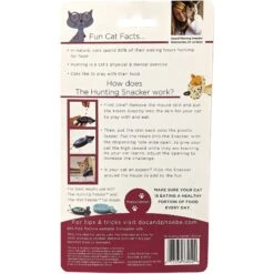Doc & Phoebe's Cat Co. The Hunting Snacker Interactive Cat Treat Toy, Blue -Pawfect Care 279341 PT2. AC SS1800 V1617381991