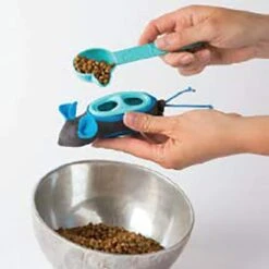 Doc & Phoebe's Cat Co. The Hunting Snacker Interactive Cat Treat Toy, Blue -Pawfect Care 279341 PT6. AC SS1800 V1617397296