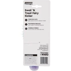 Catstages Swat N Treat Fairy Kicker Cat Toy With Catnip, Purple -Pawfect Care 280192 PT6. AC SS1800 V1636508558