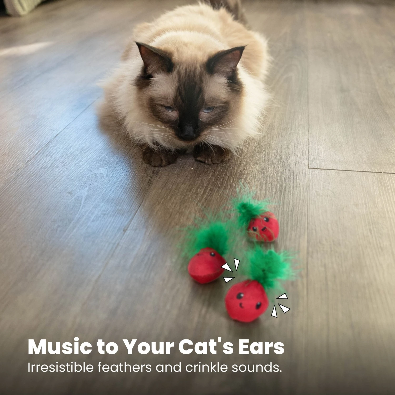 Catstages Straw-Babies Catnip Dental Cat Toy, 3 Count 8 Catstages Straw-Babies Catnip Dental Cat Toy, 3 Count - Image 6