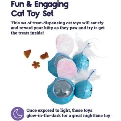 Catstages Firefly Treat Stuffer Cat Toy, 2 Count -Pawfect Care 282269 PT1. AC SS1800 V1636504277