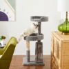 Frisco 44-in Real Carpet Cat Tree With Replaceable Corrugate Scratcher -Pawfect Care 282757 MAIN. AC SS1800 V1621949081