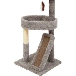Frisco 44-in Real Carpet Cat Tree With Replaceable Corrugate Scratcher -Pawfect Care 282757 PT4. AC SS1800 V1621948706