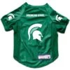 Littlearth NCAA Stretch Dog & Cat Jersey, Michigan State Spartans -Pawfect Care 284096 MAIN. AC SS1800 V1619544722