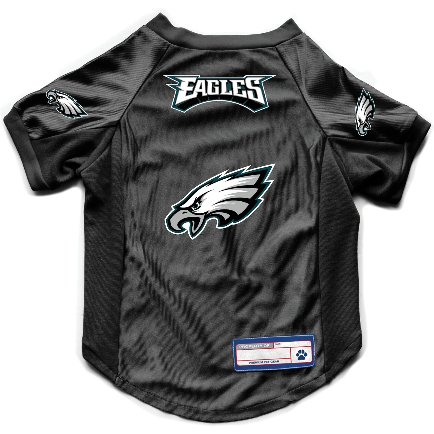 Littlearth NFL Stretch Dog & Cat Jersey, Philadelphia Eagles 3 Littlearth NFL Stretch Dog & Cat Jersey, Philadelphia Eagles