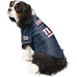Littlearth NFL Stretch Dog & Cat Jersey, New York Giants -Pawfect Care 284331 PT2. AC SS1800 V1619592129