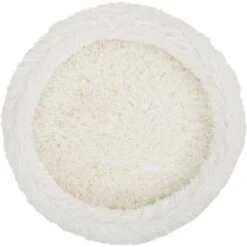 Frisco Eyelash Fur Round Elevated Cat Bed -Pawfect Care 285211 PT4. AC SS1800 V1625069603