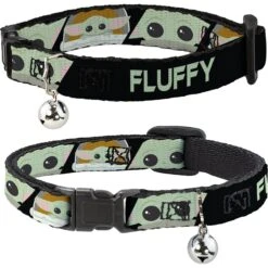 Buckle-Down Star Wars The Child Personalized Breakaway Cat Collar With Bell